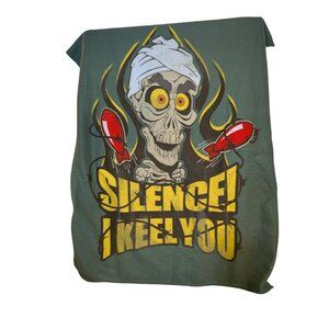Jeff Dunham Achmed The Dead Terrorist Green Fleece Blanket Silence I Keel You 60